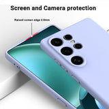Samsung Galaxy S25 Ultra Deksel med Stropp Silikon Lilla