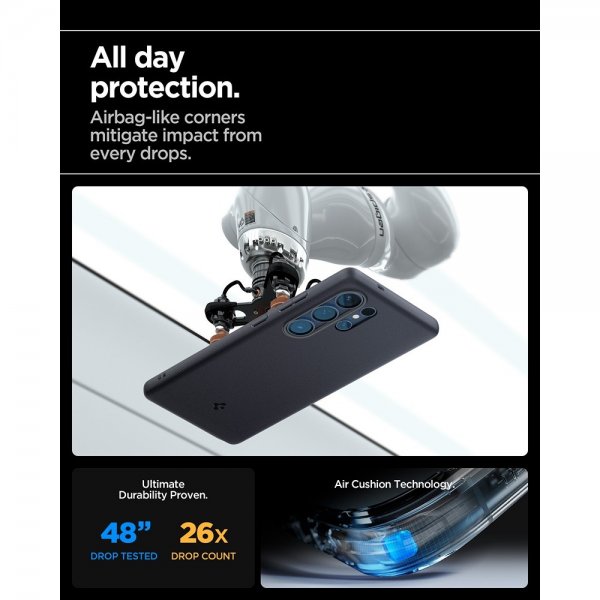 Spigen Samsung Galaxy S25 Ultra Deksel Nano Pop MagFit Black Sesame