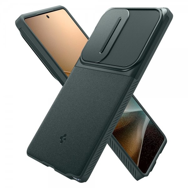 Spigen Samsung Galaxy S25 Ultra Deksel Optik Armor Abyss Green
