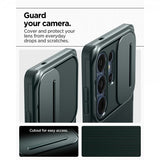 Spigen Samsung Galaxy S25 Ultra Deksel Optik Armor Abyss Green