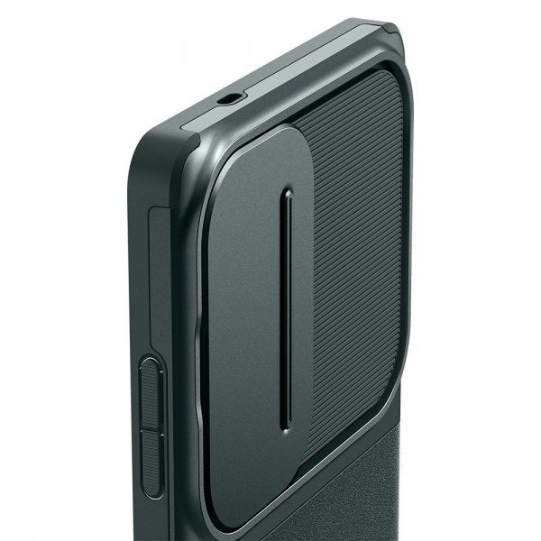 Spigen Samsung Galaxy S25 Ultra Deksel Optik Armor Abyss Green