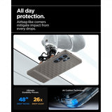 Spigen Samsung Galaxy S25 Ultra Deksel Parallax MagFit Ash Gray