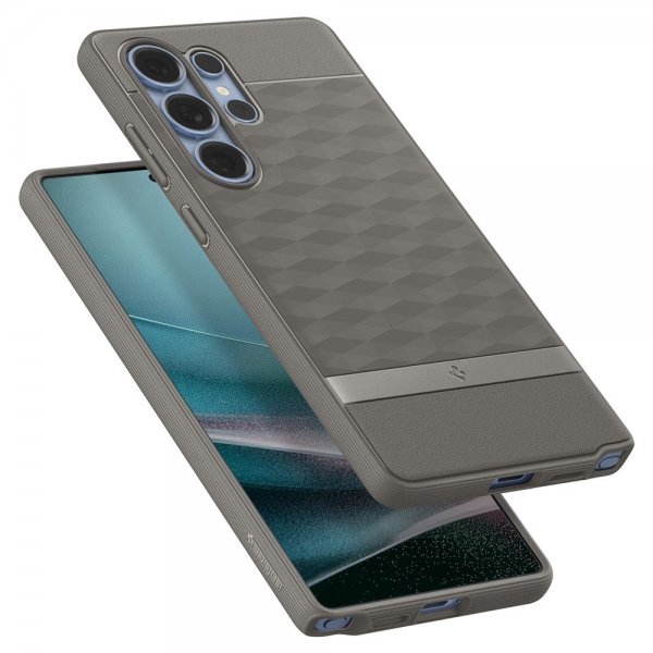 Spigen Samsung Galaxy S25 Ultra Deksel Parallax MagFit Ash Gray