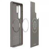 Spigen Samsung Galaxy S25 Ultra Deksel Parallax MagFit Ash Gray