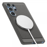 Spigen Samsung Galaxy S25 Ultra Deksel Rugged Armor MagFit Marble Gray