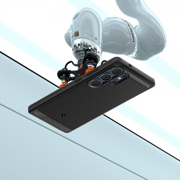 Spigen Samsung Galaxy S25 Ultra Deksel Rugged Armor MagFit Matte Black