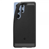 Spigen Samsung Galaxy S25 Ultra Deksel Rugged Armor MagFit Matte Black
