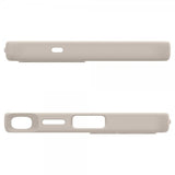 Spigen Samsung Galaxy S25 Ultra Deksel Silicone Fit MagFit Natural Titanium