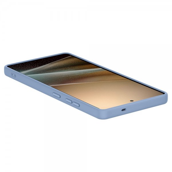 Spigen Samsung Galaxy S25 Ultra Deksel Silicone Fit MagFit Sapphire Blue
