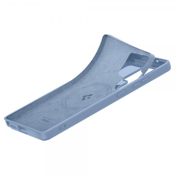 Spigen Samsung Galaxy S25 Ultra Deksel Silicone Fit MagFit Sapphire Blue