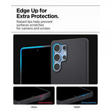 Spigen Samsung Galaxy S25 Ultra Deksel Silicone Fit MagFit Svart