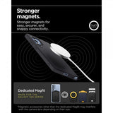 Spigen Samsung Galaxy S25 Ultra Deksel Silicone Fit MagFit Svart