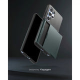 Spigen Samsung Galaxy S25 Ultra Deksel Slim Armor CS Abyss Green