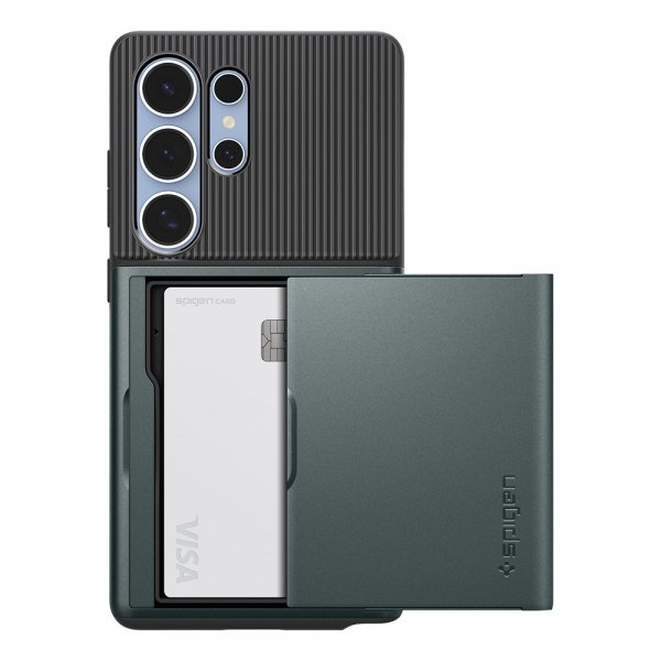 Spigen Samsung Galaxy S25 Ultra Deksel Slim Armor CS Abyss Green