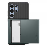 Spigen Samsung Galaxy S25 Ultra Deksel Slim Armor CS Abyss Green