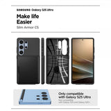Spigen Samsung Galaxy S25 Ultra Deksel Slim Armor CS Svart