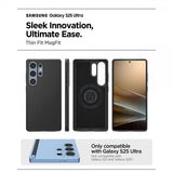 Spigen Samsung Galaxy S25 Ultra Deksel Thin Fit MagFit Svart