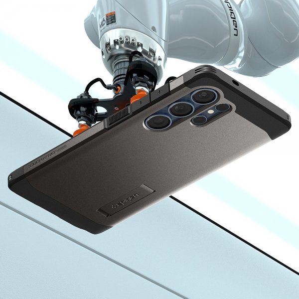 Spigen Samsung Galaxy S25 Ultra Deksel Tough Armor MagFit Gunmetal