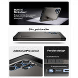 Spigen Samsung Galaxy S25 Ultra Deksel Tough Armor MagFit Gunmetal