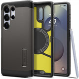 Spigen Samsung Galaxy S25 Ultra Deksel Tough Armor MagFit Gunmetal