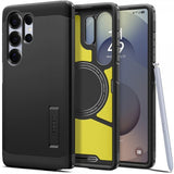 Spigen Samsung Galaxy S25 Ultra Deksel Tough Armor MagFit Svart
