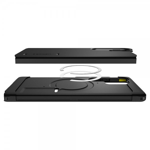Spigen Samsung Galaxy S25 Ultra Deksel Tough Armor MagFit Svart