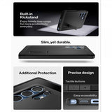Spigen Samsung Galaxy S25 Ultra Deksel Tough Armor MagFit Svart