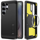 Spigen Samsung Galaxy S25 Ultra Deksel Tough Armor MagFit Svart