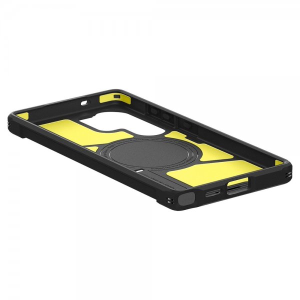 Spigen Samsung Galaxy S25 Ultra Deksel Tough Armor MagFit Svart