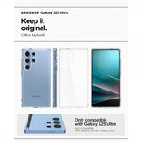 Spigen Samsung Galaxy S25 Ultra Deksel Ultra Hybrid Crystal Clear