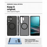 Spigen Samsung Galaxy S25 Ultra Deksel Ultra Hybrid MagFit Frost Black