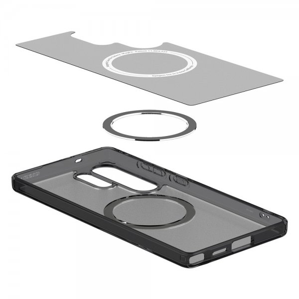 Spigen Samsung Galaxy S25 Ultra Deksel Ultra Hybrid MagFit Frost Black