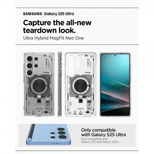 Spigen Samsung Galaxy S25 Ultra Deksel Ultra Hybrid Neo One MagFit