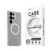 CARE by PanzerGlass Samsung Galaxy S25 Ultra Deksel Urban Combat MagSafe Hvit