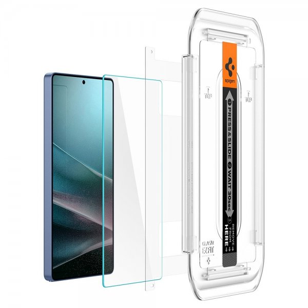 Spigen Samsung Galaxy S25 Ultra Skjermbeskytter GLAS.tR EZ Fit 2-pakning