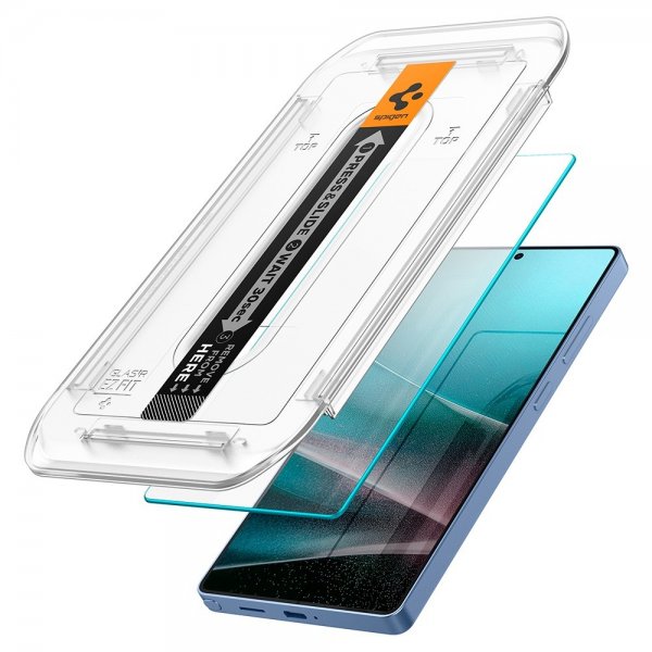Spigen Samsung Galaxy S25 Ultra Skjermbeskytter GLAS.tR EZ Fit 2-pakning
