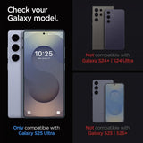 Spigen Samsung Galaxy S25 Ultra Skjermbeskytter GLAS.tR EZ Fit Privacy 2-pakning