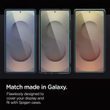 Spigen Samsung Galaxy S25 Ultra Skjermbeskytter GLAS.tR EZ Fit Privacy 2-pakning