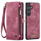 CaseMe Samsung Galaxy S26 Etui 008 Series Avtakbart Deksel Rød