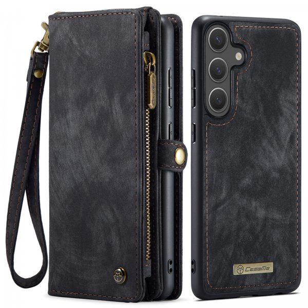 CaseMe Samsung Galaxy S26 Etui 008 Series Avtakbart Deksel Svart