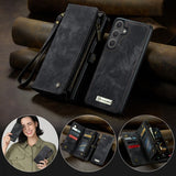 CaseMe Samsung Galaxy S26 Etui 008 Series Avtakbart Deksel Svart