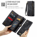 CaseMe Samsung Galaxy S26 Etui 008 Series Avtakbart Deksel Svart