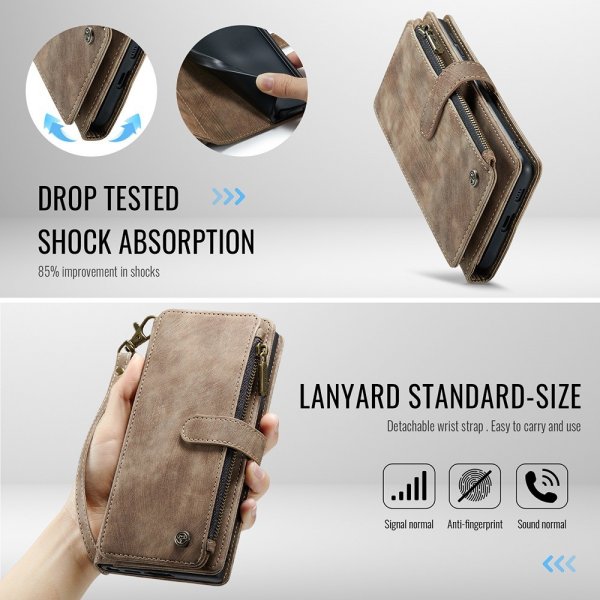 CaseMe Samsung Galaxy S26 Etui C30 Series Brun