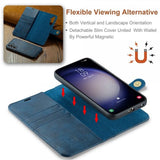 Dg.Ming Samsung Galaxy S26 Etui Avtagbart Deksel Blå