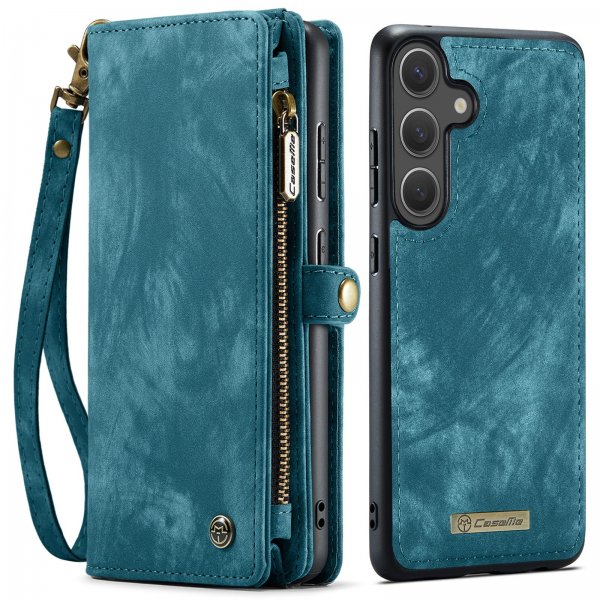 CaseMe Samsung Galaxy S26 Plus Etui 008 Series Avtakbart Deksel Blå