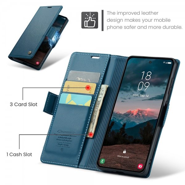 CaseMe Samsung Galaxy S26 Plus Etui 023 Series Blå