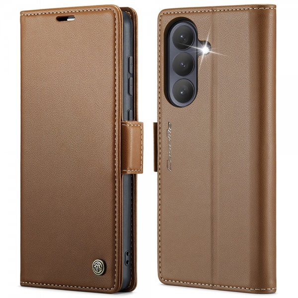 CaseMe Samsung Galaxy S26 Plus Etui 023 Series Brun