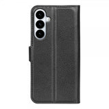 Samsung Galaxy S26 Plus Etui Litchi Svart