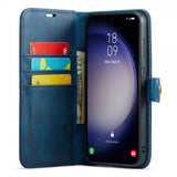 Dg.Ming Samsung Galaxy S26 Plus Etui Avtagbart Deksel Blå