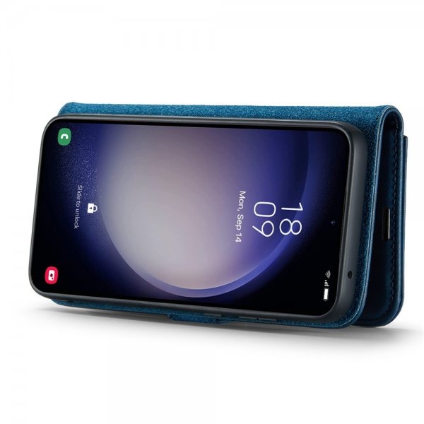 Dg.Ming Samsung Galaxy S26 Plus Etui Avtagbart Deksel Blå